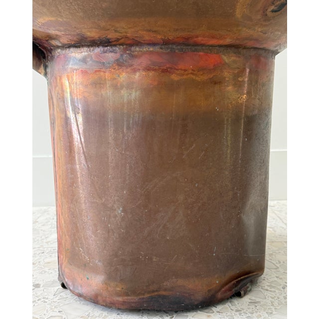 "Waterwheel" Copper/Brass Kinetic Fountain 1982 by Hans Van De Bovenkamp For Sale - Image 12 of 15