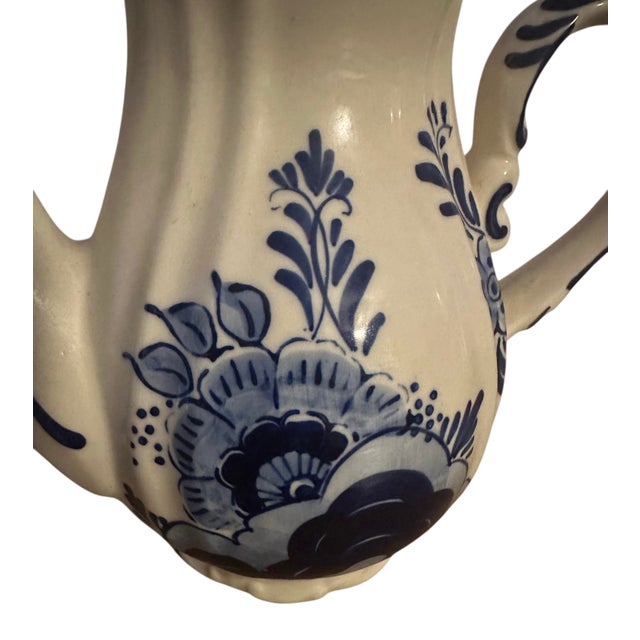 Vintage Delfts Blauw by Holland Blue and White Teapot For Sale In Birmingham - Image 6 of 10
