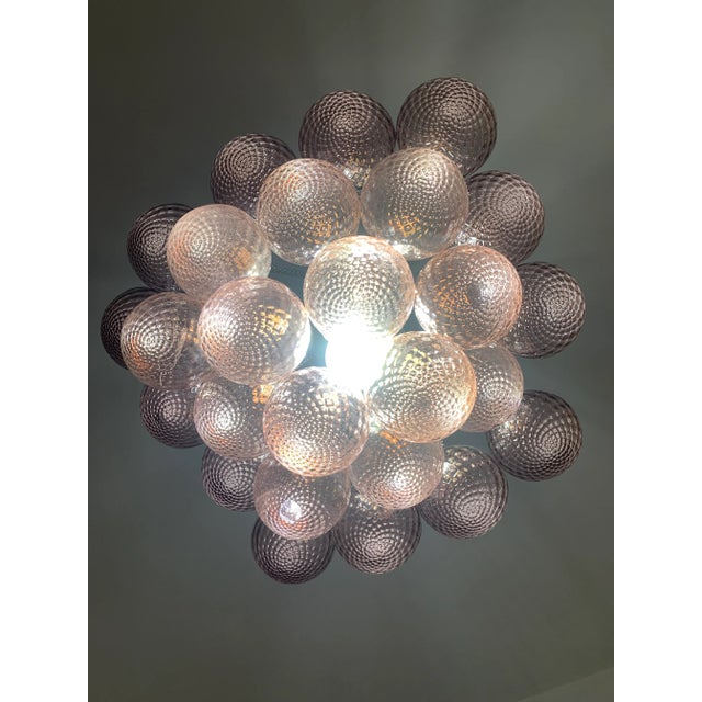Murano Glass Sputnik Chandelier Venini Style For Sale - Image 9 of 13