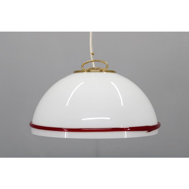 Murano Glass Pendant Lamp, 1970s For Sale - Image 3 of 10