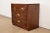 Mid-Century Modern Henredon Style Mid-Century Modern Campaign Oak Bachelor Chest, Circa 1970s For Sale - Image 3 of 15