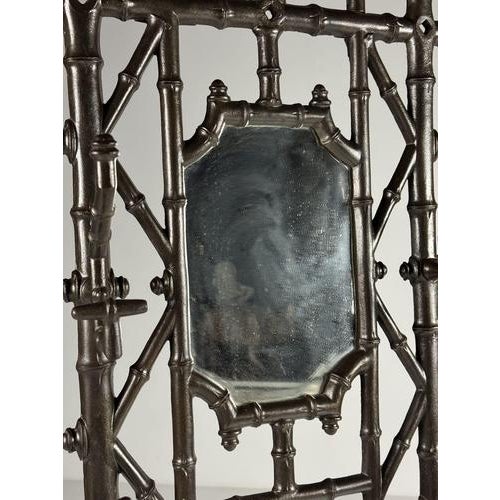 Antique Faux Bamboo Coat Rack in Cast Iron, 1890 For Sale - Image 11 of 18