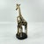 African Early 20th Century Giraffe Mother and Baby Wood Sculpture on Custom Base Kenya MATTER COLLECTION For Sale - Image 3 of 7