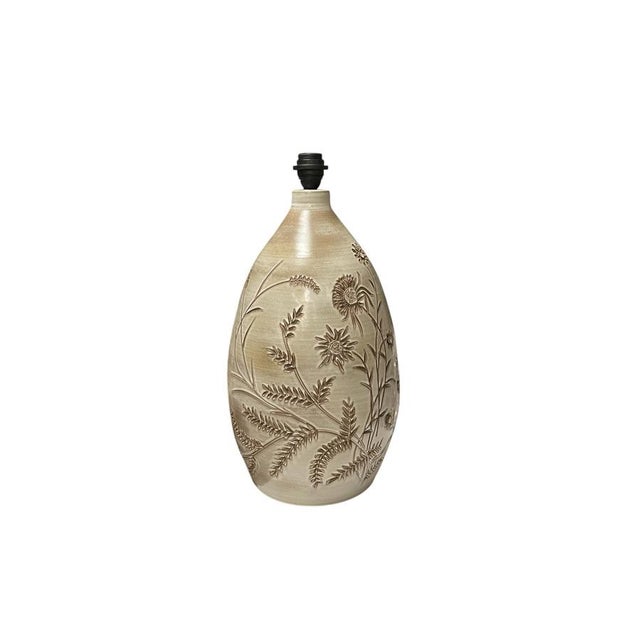 Studio Pottery Ceramic Lamp by Marius Bessone, 1970s For Sale - Image 4 of 9