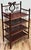 Antique Mahogany Lyre Motif Bookshelf Etagere For Sale In Kansas City - Image 6 of 11