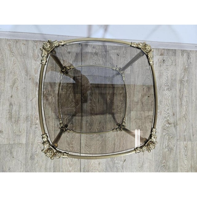 Brass Side Table, France, 1950s For Sale - Image 10 of 13