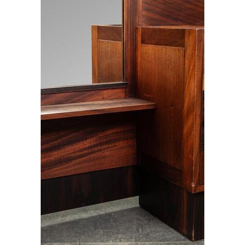 Amsterdam School Vanity Table by Anton Hamaker for t Woonhuys For Sale - Image 11 of 16