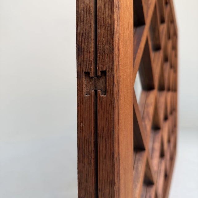 Vintage Japanese Kōshi Panel with Glass, 1950s For Sale - Image 17 of 18