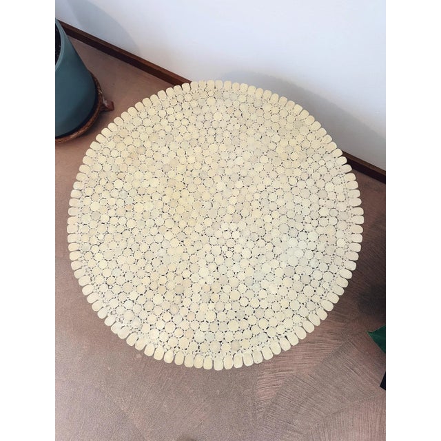 Wood 'Sheaf of Wheat' Low Table Attributed to McGuire For Sale - Image 7 of 12