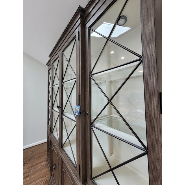Traditional Bernhardt Canyon Ridge China Cabinet For Sale - Image 3 of 6