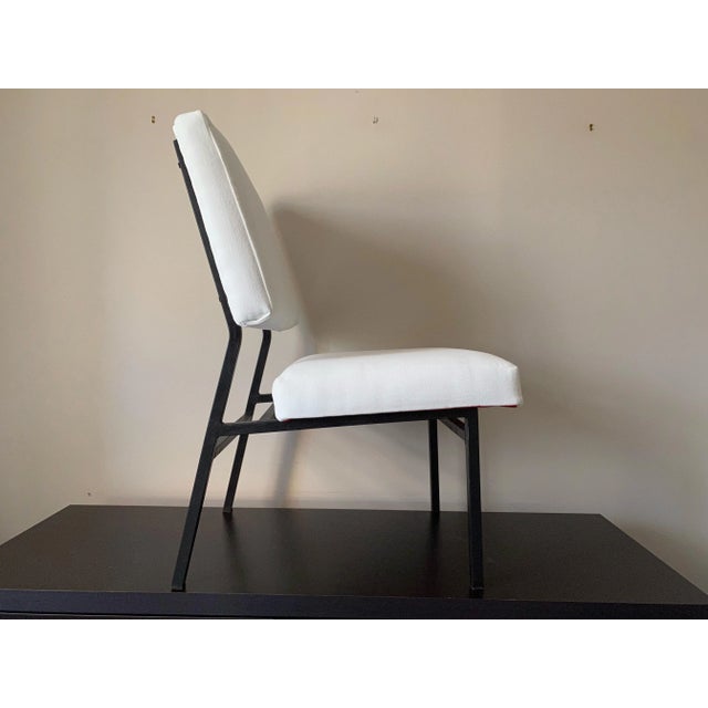 Metal Armchairs by Paul Geoffroy for Airborne, 1950s, Set of 2 For Sale - Image 7 of 8