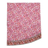 Riyad Pink & Orange Round Tablecloth, 90-Inch For Sale