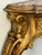 Brown Early 19th Century Baroque Carved & Gilted Walnut Ormolu with Marble Console Table and Cherub For Sale - Image 8 of 18