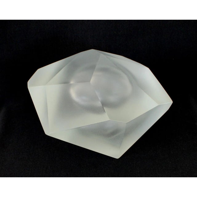 Glass Italian Blown Glass Sculpture by Massimo Micheluzzi, Murano, 2021 For Sale - Image 7 of 12