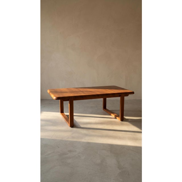 Wood Large Danish Coffee Table, 1960 For Sale - Image 7 of 7