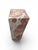 Stone Veined Red Marble Pedestal, Early 20th Century For Sale - Image 7 of 9