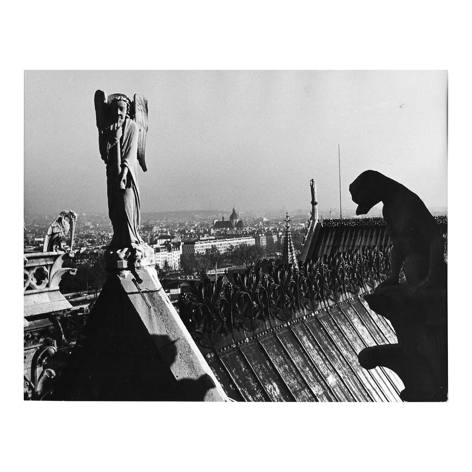 1971 View of Paris From Atop Notre Dame by Don Ware | Chairish
