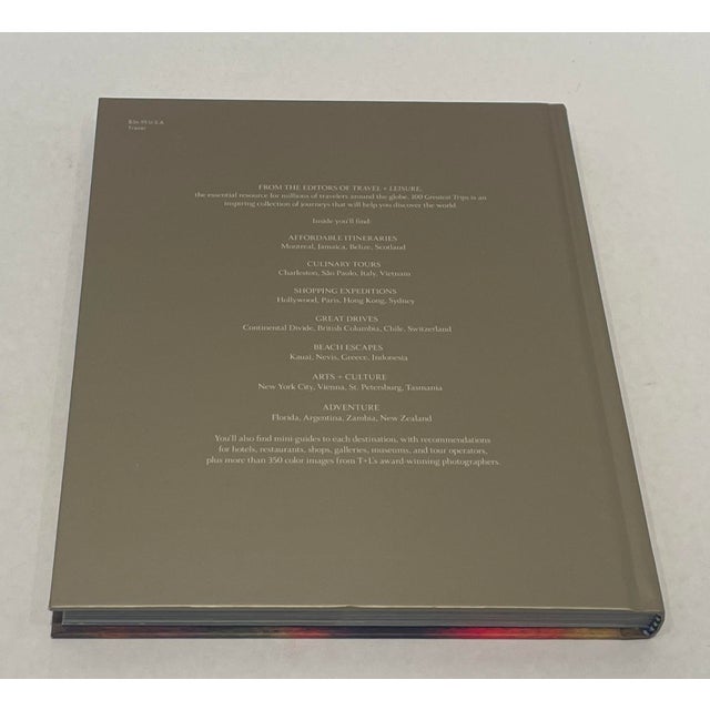100 Greatest Trips by Travel and Leisure Hardcover Book For Sale - Image 4 of 10