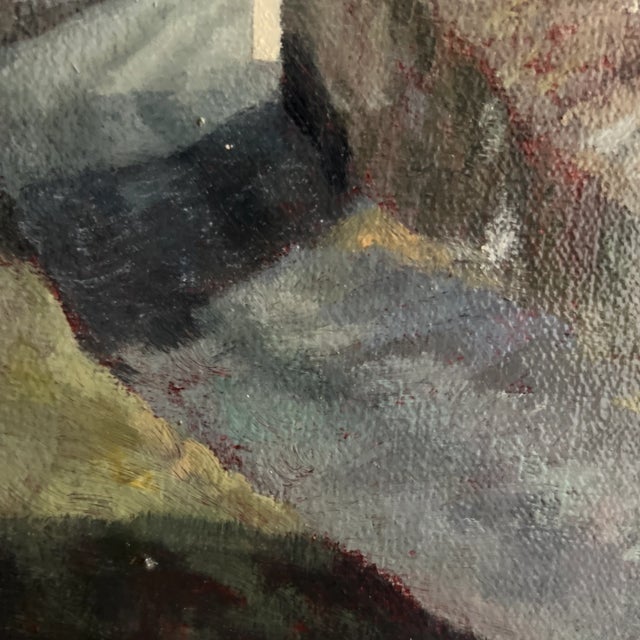 Giclee Print of Mid 20th Century Realist Acrylic Painting by Tony Trezza of a Village Near Portimao, Portugal For Sale In Philadelphia - Image 6 of 8