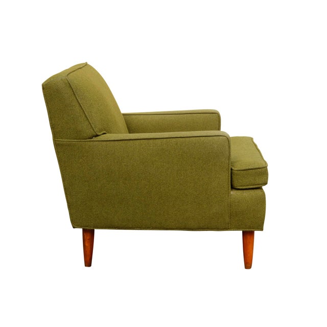 Mid Century Modern Green Armchair Chairish