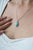 Vibrant Oval 4.7 Ct Natural Turquoise Bezel Set 925 Silver Pendant for Her For Sale - Image 4 of 13