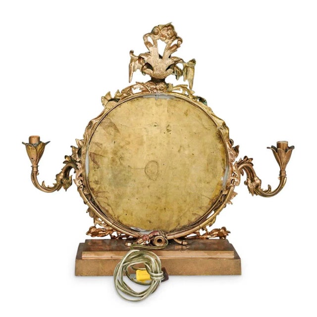 1940s Gilt Bronze Candelabras - a Pair For Sale - Image 9 of 13