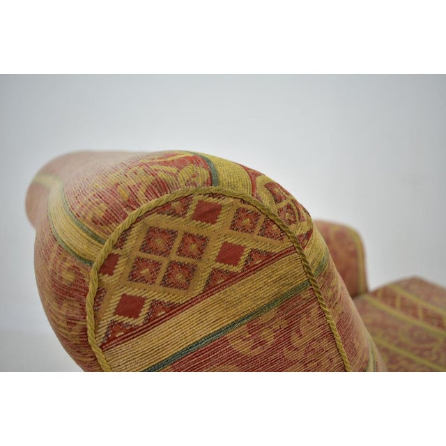 Art Deco Armchair, Czechoslovakia, 1940s For Sale - Image 11 of 18