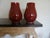 Late 20th Century Vintage Oxblood Vases a Pair For Sale - Image 5 of 5