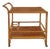 Vintage Handcrafted and Bar Cart in Bamboo E Rattan, 1960s For Sale