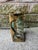 1960s Brutalist Solid Bronze Double Candle Holder For Sale - Image 11 of 16