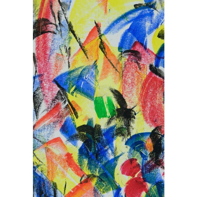 Françoise Galle, The Storm, Pastel Drawing For Sale - Image 4 of 7