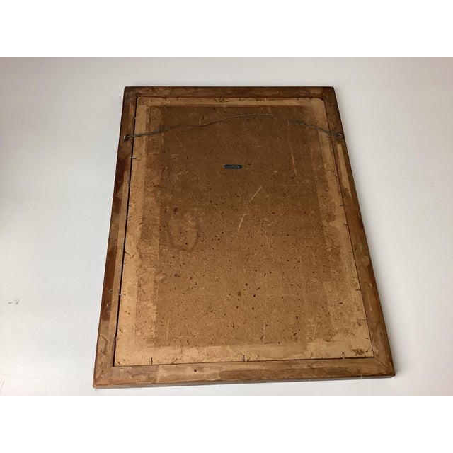 1920s Maxfield Parrish Art Deco Print Dinky Bird Framed For Sale - Image 4 of 5