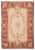 Red Hand Knotted Rug, 1972 For Sale