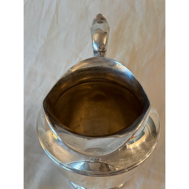Metal Early 20th Century Spaulding & Co. Sterling Silver Pitcher For Sale - Image 7 of 7