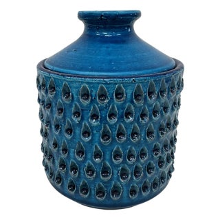 Midcentury Italian Pottery Jar For Sale