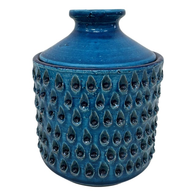 Midcentury Italian Pottery Jar For Sale