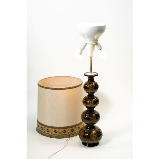 Ceramic Floor Lamp from Kaiser Leuchten, 1970s For Sale - Image 4 of 9
