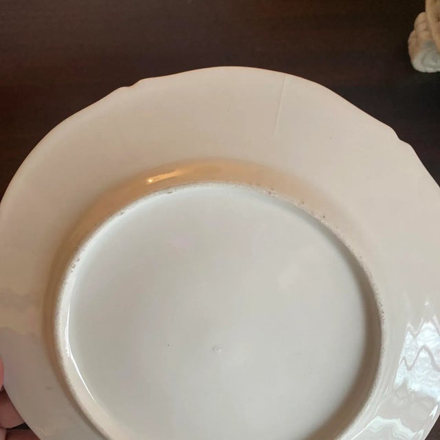 19th Century French Porcelain Plates- Set of 8 For Sale - Image 12 of 13