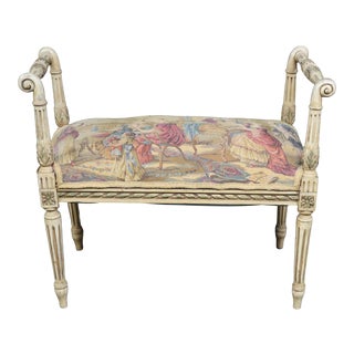 Louis XVI Style Edwardian Bench For Sale