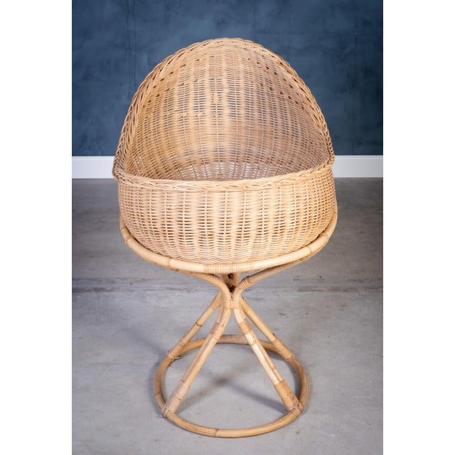 Vintage Baby Cradle by Elin & Jarl Heger, 1960s For Sale - Image 6 of 9