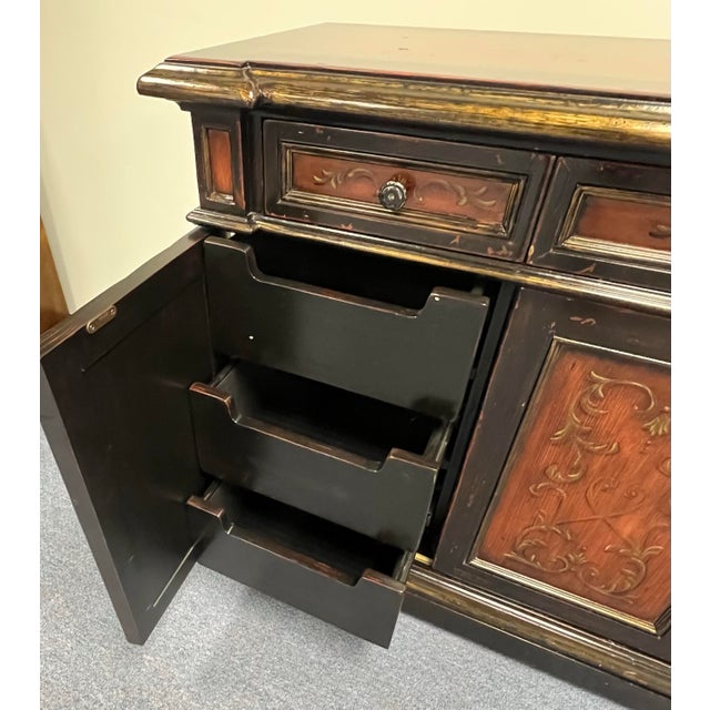 Artistica Rustic European Sideboard Credenza For Sale - Image 11 of 12