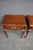 Queen Anne Henkel-Harris Mahogany Queen Anne Nightstands – Pair For Sale - Image 3 of 14