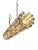 Modern Glass Rod Chandelier by Timothy Oulton For Sale - Image 3 of 4