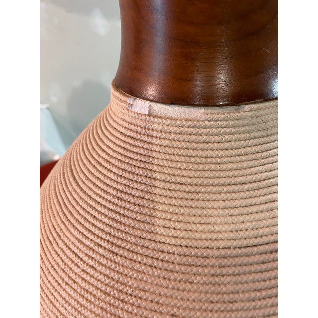 Mid Century Modern Maria Kipp Lamps and Lamp Shades, Unmarked - a Pair For Sale - Image 10 of 12