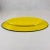 Mid-Century Yellow Enameled Steel Steak Plates, Set of 4 For Sale - Image 11 of 11