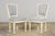 Set of 6 French Louis XVI Painted Dining Chairs in Dusty Blue, Early 20th Century For Sale - Image 15 of 18