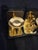 Black Mid 20th Century Sarreid Ltd. Limited Edition Solid Brass Trumpet Sculptural Bookends - Pair For Sale - Image 8 of 16