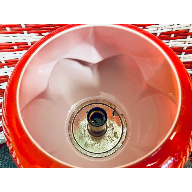 Mid-Century Modern Glass Pendant Lamp from Peill & Putzler For Sale - Image 9 of 12