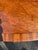 Late 19th Century English Regency Style Mahogany Oval Pedestal Dining Table With Banded Top For Sale - Image 9 of 11