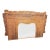 Late 19th Century Handcarved Architectural Panel W. Mirror, Large For Sale
